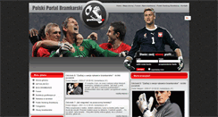 Desktop Screenshot of goalkeeper.pl