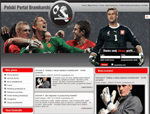 Tablet Screenshot of goalkeeper.pl